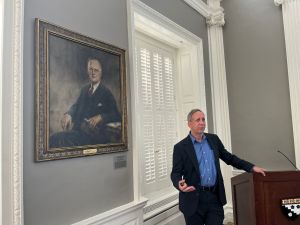 Michael Stein Speech presentation at Harvard University